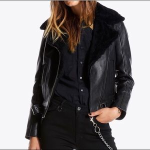 NEUW Tokyo Sherpa leather jacket